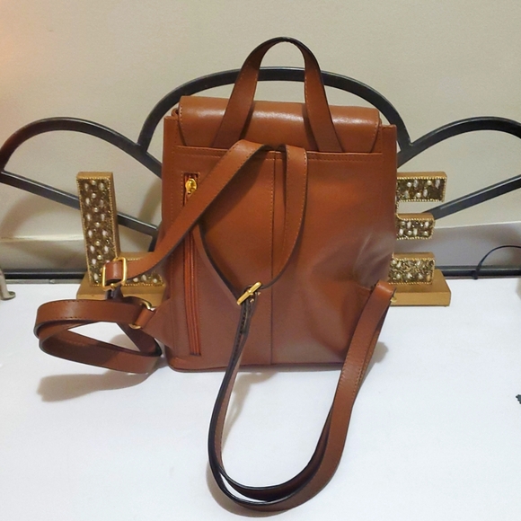 Radley London Medium Sandler Camel Street Flapover Backpack - Picture 7 of 12